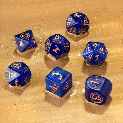 Cats Modern Dice Set Meowster Q-Workshop