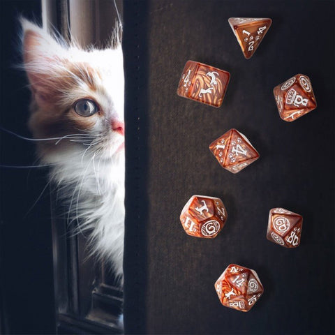 Cats Muffin Dice Set - Hobby.lt 🇬🇧