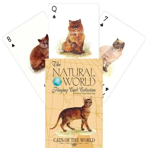 Cats of the Natural World playing cards - Hobby.lt 🇬🇧