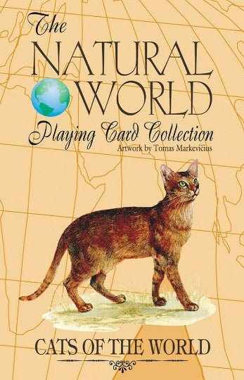 Cats of the Natural World playing cards - Hobby.lt 🇬🇧