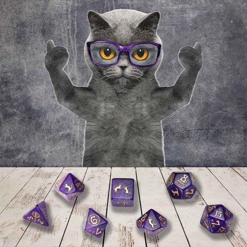 Cats Purrito Dice Set - Hobby.lt 🇬🇧