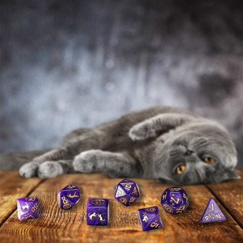 Cats Purrito Dice Set - Hobby.lt 🇬🇧