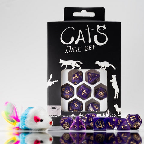 Cats Purrito Dice Set