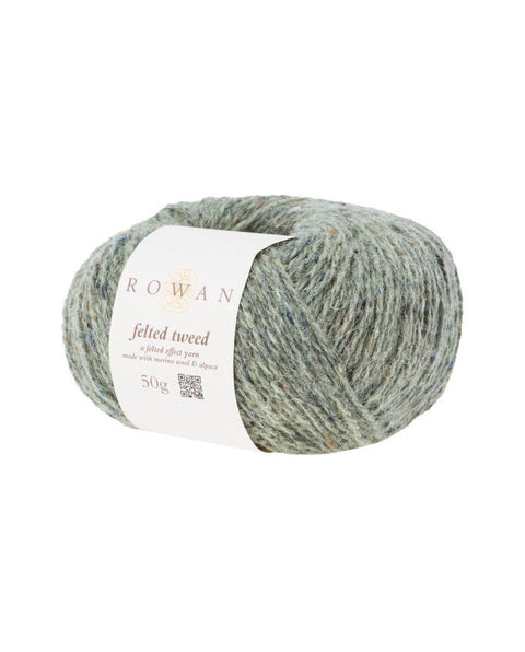 Rowan Felted Tweed DK Yarn – Celadon 184 – Merino Wool Alpaca Tweed Knitting & Crochet 50g