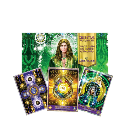 Celestial Frequencies Oracle Cards and Healing Activators Schiffer Publishing - Hobby.lt 🇬🇧