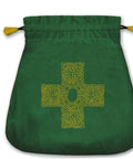 Celtic Cross Satin Green Bag Cards Lo Scarabeo - Hobby.lt 🇬🇧