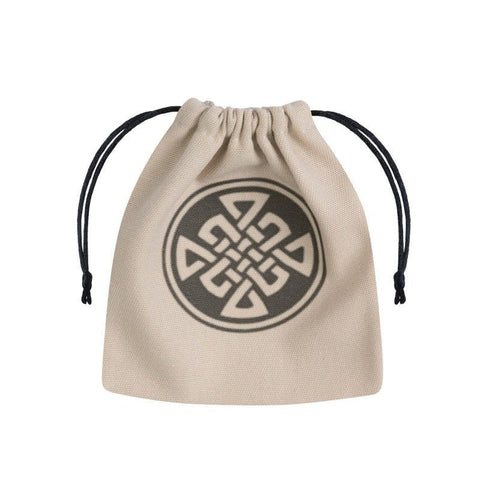 Celtic Dice Bag Beige and black - Hobby.lt 🇬🇧