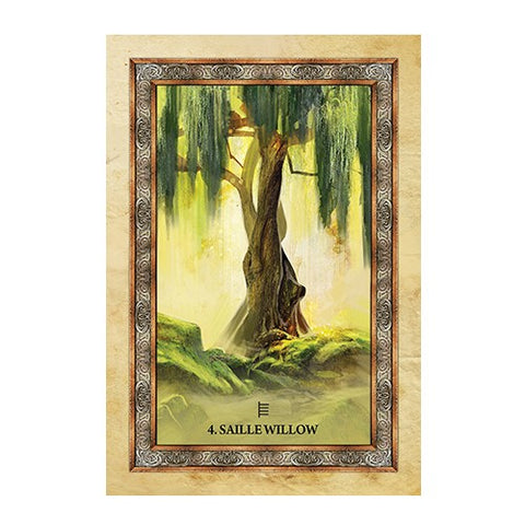 Celtic Tree Oracle cards Blue Angel