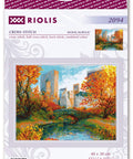 Central Park. Cross Stitch kit by RIOLIS Ref. no.: 2094 - Hobby.lt 🇬🇧