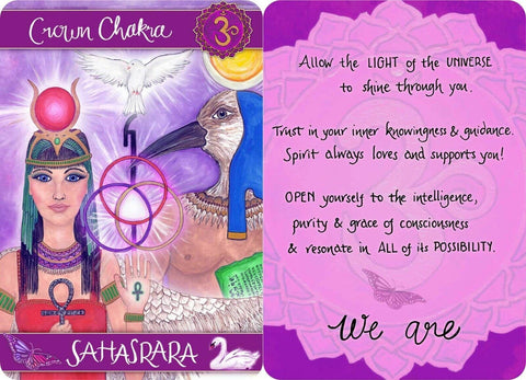 Chakra Cards For Belief Change Findhorn Press