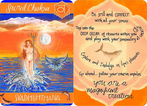 Chakra Cards For Belief Change Findhorn Press