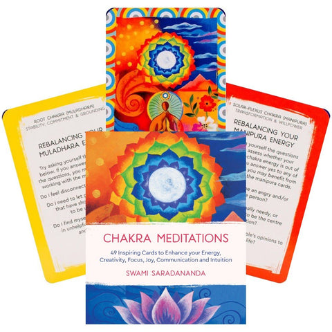 Chakra Meditations cards deck Watkins Publishing - Hobby.lt 🇬🇧