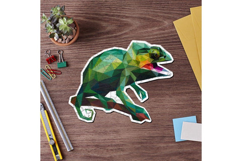 Chameleon - unique WOODEN puzzle 127 pcs - Hobby.lt 🇬🇧