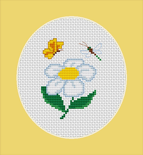 Chamomile SB1063 - Cross Stitch Kit by Luca - s - Hobby.lt 🇬🇧