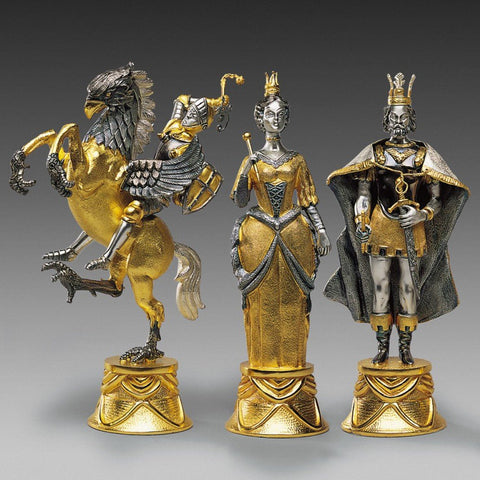 Charlemagne - King of Carolingians vs the Moors of Spain (778) - Royal Chess Set - Hobby.lt 🇬🇧