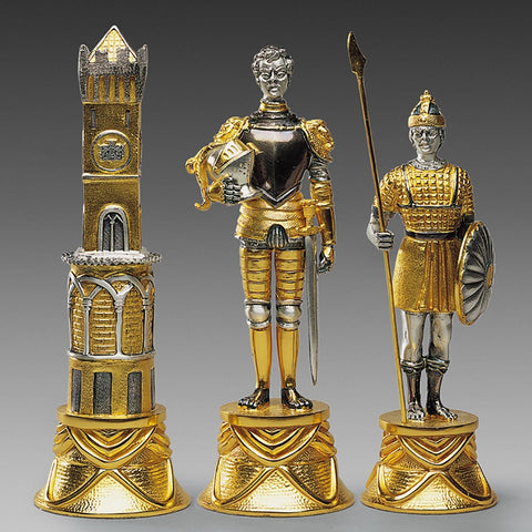 Charlemagne - King of Carolingians vs the Moors of Spain (778) - Royal Chess Set - Hobby.lt 🇬🇧