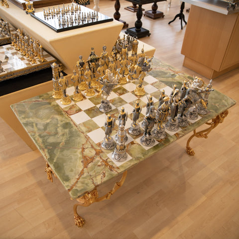 Charlemagne - King of Carolingians vs the Moors of Spain (778) - Royal Chess Set - Hobby.lt 🇬🇧