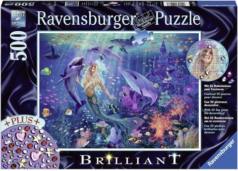 Charming mermaids 500 Piece Puzzle - Hobby.lt 🇬🇧