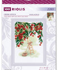 Cherry Garden. Cross Stitch kit by RIOLIS Ref. no.: 2205 - Hobby.lt 🇬🇧