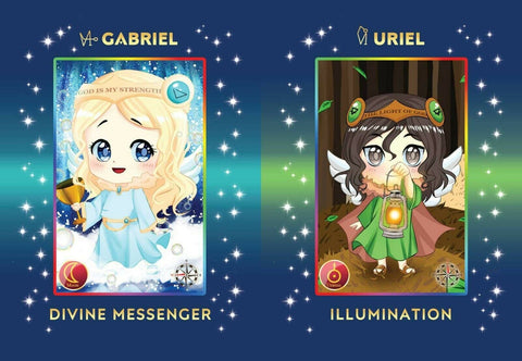 Chibi Anime Angel Cards Findhorn Press