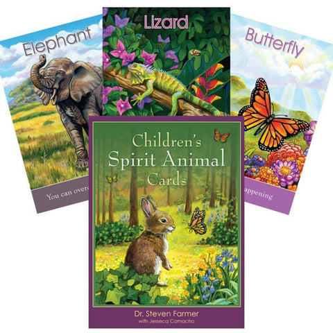 Childrens Spirit Animal Cards Blue Angel