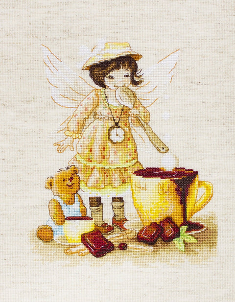 Chocolate Fairy SB1131 - Cross Stitch Kit - Hobby.lt 🇬🇧