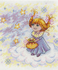 Christmas Angel SNV - 607 cross stitch kit by MP Studio - Hobby.lt 🇬🇧