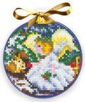 Christmas Balls. Angel SANN - 26 - Cross Stitch Kit by Andriana - Hobby.lt 🇬🇧