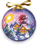 Christmas Balls Winter Landscape SANN - 27 - Cross Stitch Kit by Andriana - Hobby.lt 🇬🇧