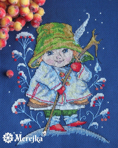 Christmas Bell SK25 cross stitch kit by Merejka - Hobby.lt 🇬🇧