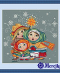 Christmas Carol SK03 cross stitch kit by Merejka - Hobby.lt 🇬🇧