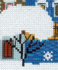 Christmas City cross stitch kit by RIOLIS Ref. no.: 1683 - Hobby.lt 🇬🇧