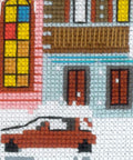 Christmas City cross stitch kit by RIOLIS Ref. no.: 1683 - Hobby.lt 🇬🇧