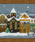 Christmas City cross stitch kit by RIOLIS Ref. no.: 1683 - Hobby.lt 🇬🇧