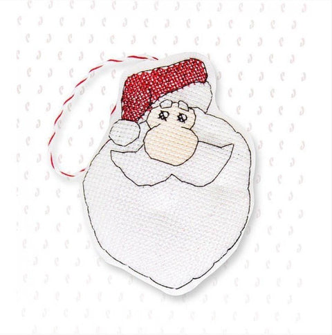 Christmas decoration. Santa Claus SJK014 - Cross Stitch Kit - Hobby.lt 🇬🇧