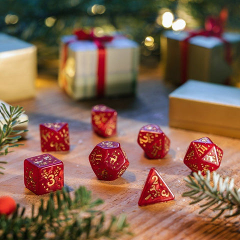 Christmas Dice Set 2022 Edition Q - workshop - Hobby.lt 🇬🇧