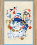 Christmas Eve cross stitch kit by RIOLIS Ref. no.: 1757 - Hobby.lt 🇬🇧