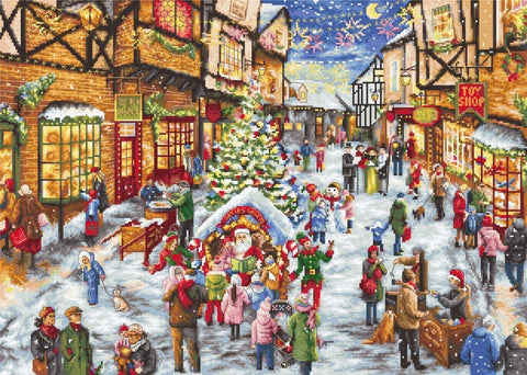 Christmas Eve SLETI909 - Cross Stitch Kit - Hobby.lt 🇬🇧