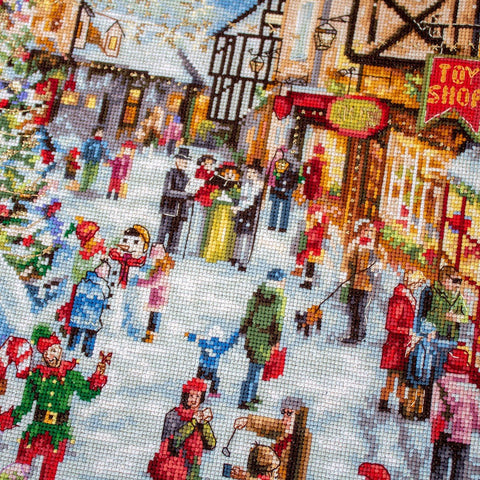 Christmas Eve SLETI909 - Cross Stitch Kit - Hobby.lt 🇬🇧