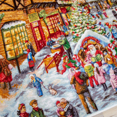 Christmas Eve SLETI909 - Cross Stitch Kit - Hobby.lt 🇬🇧