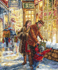 Christmas Expectation SLETI943 - Cross Stitch Kit - Hobby.lt 🇬🇧