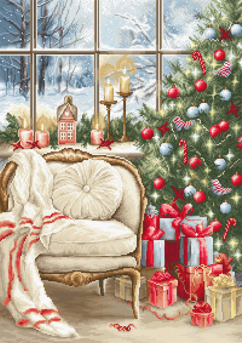 Christmas Interior Design SB599 - Cross Stitch Kit - Hobby.lt 🇬🇧