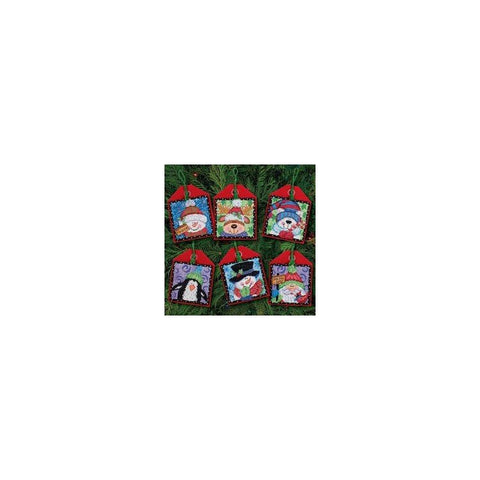 Christmas Pals Ornaments (11 cm) - Cross Stitch Kit by DIMENSIONS - Hobby.lt 🇬🇧