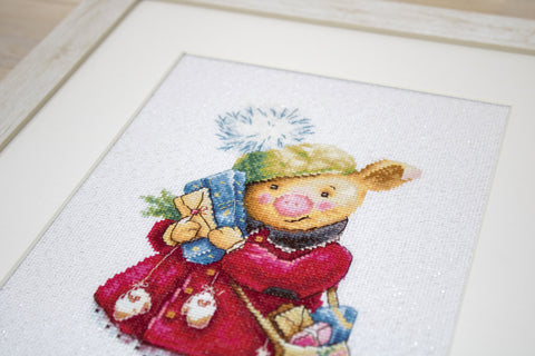 Christmas Pig SB1153 - Cross Stitch Kit