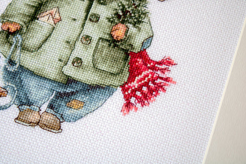Christmas Pig SB1160 - Cross Stitch Kit - Hobby.lt 🇬🇧