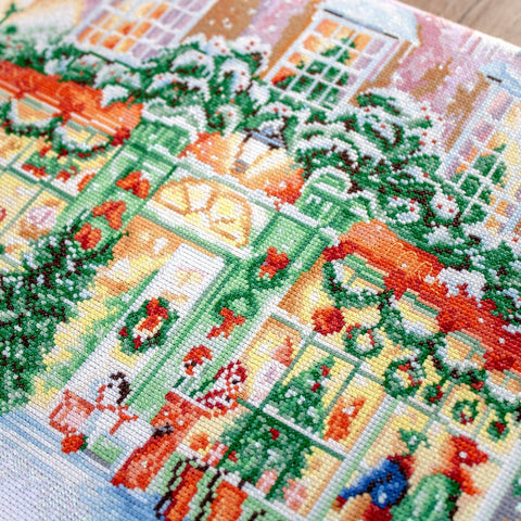 Christmas Shop SLETI914 - Cross Stitch Kit - Hobby.lt 🇬🇧