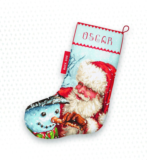 Christmas Stocking SLETI921 - Cross Stitch Kit - Hobby.lt 🇬🇧