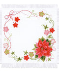 Christmas Table Topper cross stitch kit by RIOLIS Ref. no.: 1752 - Hobby.lt 🇬🇧