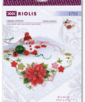 Christmas Table Topper cross stitch kit by RIOLIS Ref. no.: 1752 - Hobby.lt 🇬🇧