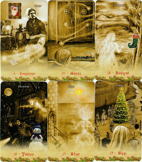 Christmas Tarot cards Schiffer Publishing